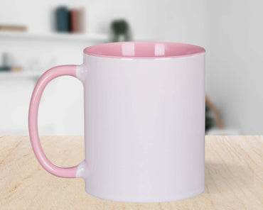 Custom 11oz Accent Mug – Personalized in Vibrant Color