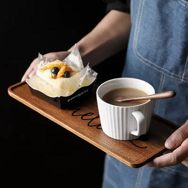 Personalized Acacia Wood Serving Board | Custom Engraved Charcuterie Tray | 14"x5" Cheese Board | Custom Gift for Wedding, Housewarming, or Kitchen Décor